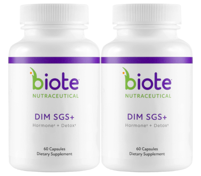 Biote DIM SGS+ Hormone & Detox Support (60 Caps)