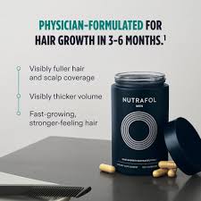 Nutrafol Men Hair Growth Supplement | Thicker Hair & Scalp Support