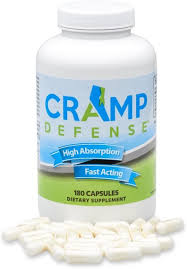 Cramp Defense 180 Capsules – Muscle Cramp Relief, Hydration and Electrolyte Balance Support Supplement