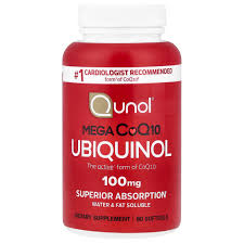 Mega CoQ10 Ubiquinol 100 Softgels – Heart Health, Energy and Cellular Antioxidant Support