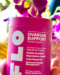 FLO Ovarian Support Vitamin | Hormone Balance & Women’s Health | 90 Vegan Capsules