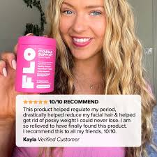 FLO Ovarian Support Vitamin | Hormone Balance & Women’s Health | 90 Vegan Capsules