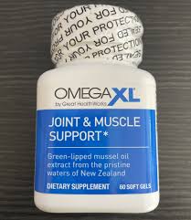 Omega XL Joint & Muscle Support | Natural Omega Supplement | 60 Softgels
