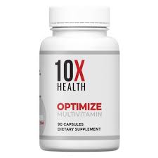 10X Health Optimize Methylated Multivitamin | 90 Capsules – Energy & Immune Support