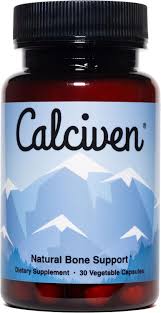 Calciven Natural Bone Support Supplements – 30 Capsules with Calcium, Vitamin D3 & Magnesium