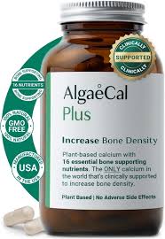 ALGAECAL Plus Plant-Based Calcium with Vitamin D3 | Bone Health Support