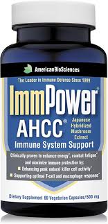 ImmPower AHCC 500mg – Immune Support & NK Cells | 3 Bottles