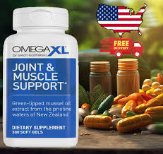 Omega XL Joint & Muscle Support | Natural Omega Supplement | 60 Softgels