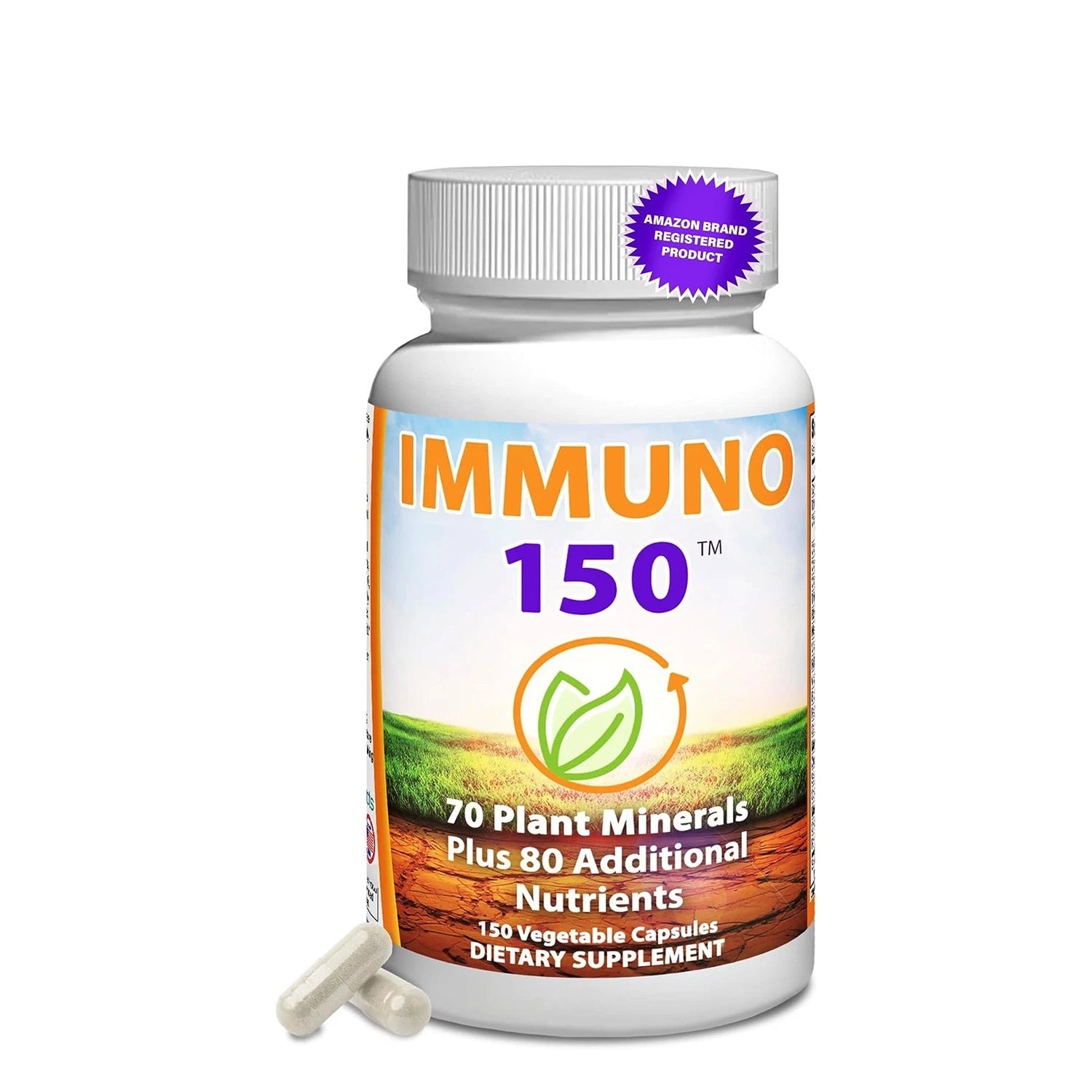 Immuno 150 Immune Support Supplement – 150 Veg Capsules Vitamins & Minerals