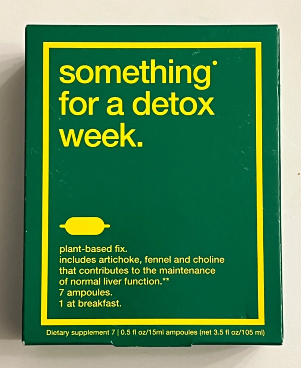 Biocol Labs - Something For A Detox Week - 7 ampoules - Dietary Supplement